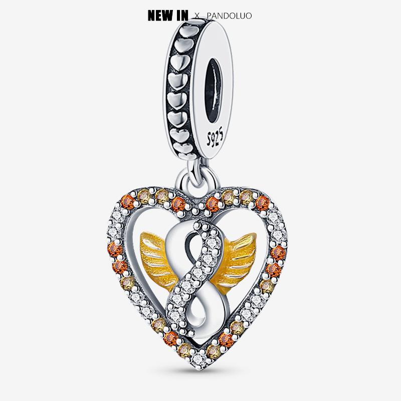 Brand Latest Arrival Yellow Series Animal Shape Charm Bead Component Bead Components Compatible With Pandach Authentic Original Bracelet High Quality