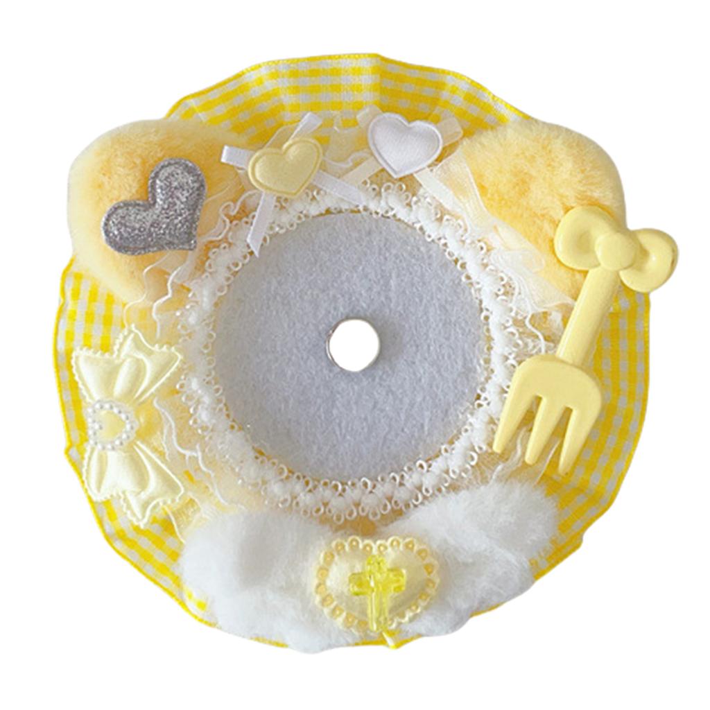 Multifunctional Lace Brooch Showcase Stand Handmade Pin Holder Badge Accessory Filled Tray Base for Fashionable Women