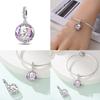 New 100% Copper Love Hug Charms Suitable Fororiginal Bracelet Women Diy Jewelry Making Mother'S Day Gift