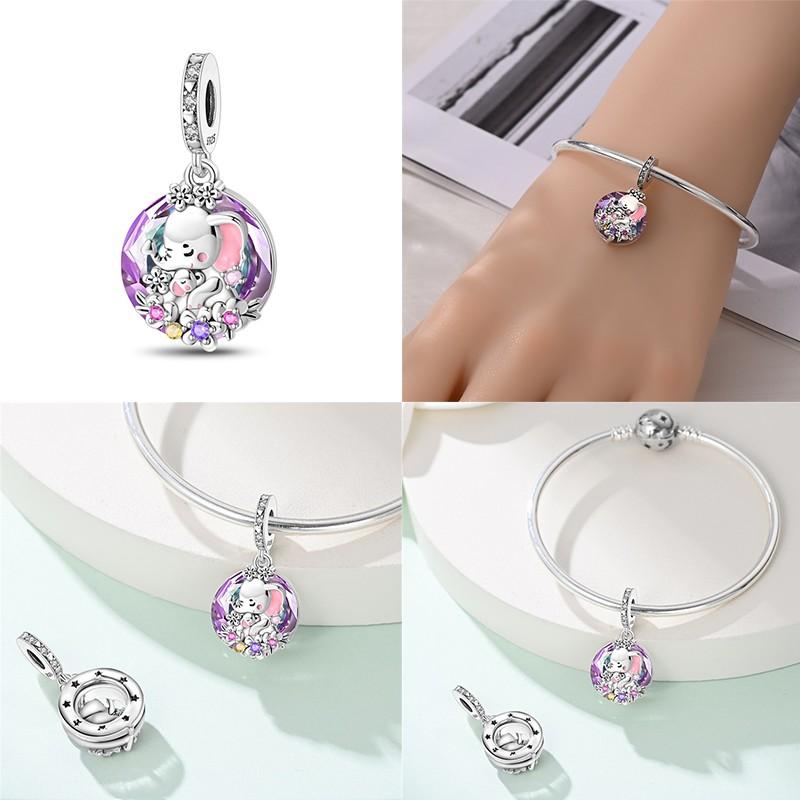 New 100% Copper Love Hug Charms Suitable Fororiginal Bracelet Women Diy Jewelry Making Mother'S Day Gift