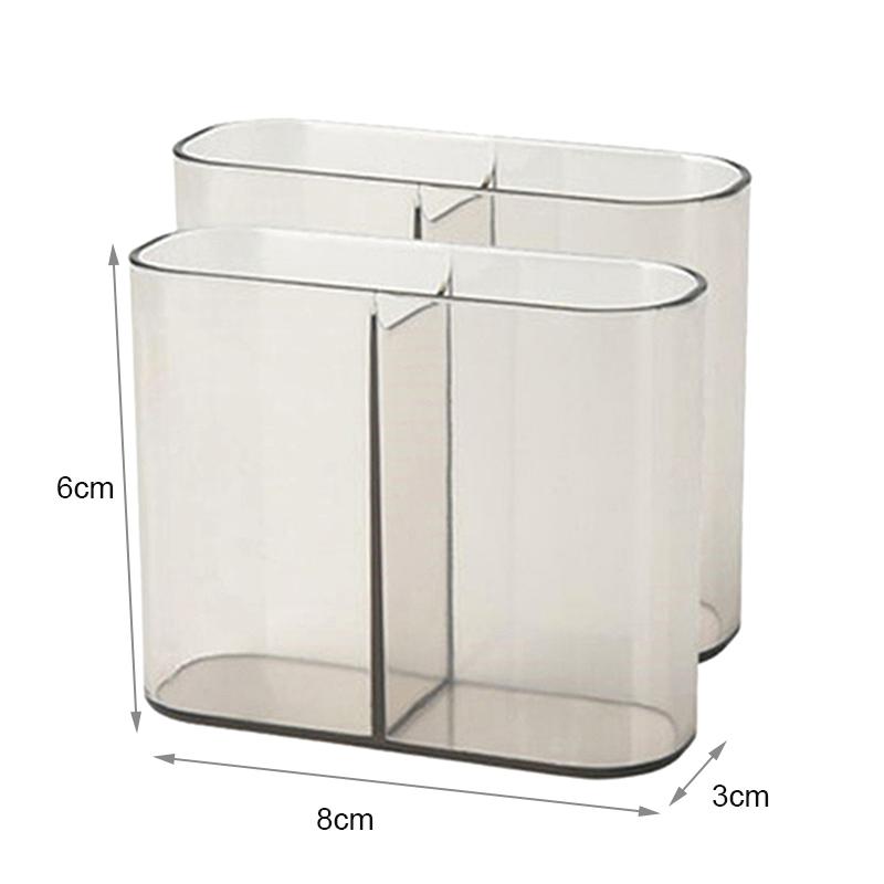 Plastic Makeup Organizer Storage Box Cosmetic Lipstick  Box Case Holder For Home School Table
