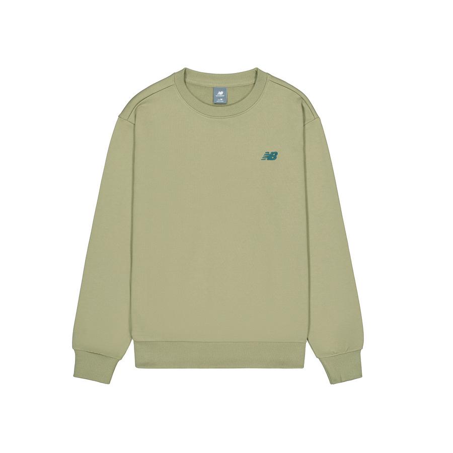 New Balance Sweatshirt Men s Dark Woody Brown AMT43315-DWE M