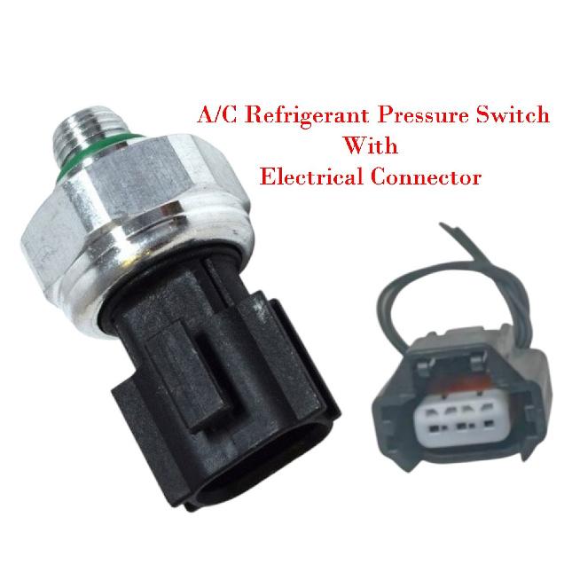 OE Spec AC Pressure Transducer Switch W/ Connector Fits Infiniti  Nissan Mazda