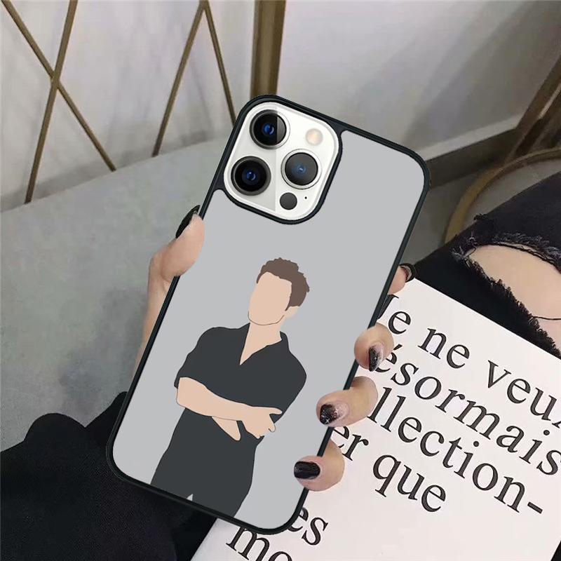 Damon Salvatore Stefan Phone Case Back Cover for iPhone 17 Air 16 15 14 13 11 12 Pro Max Plus Fundas Coque
