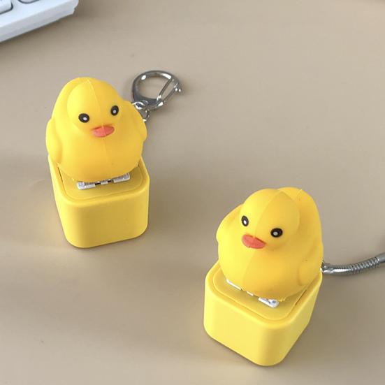 Animal Keyboard Fidget Stress Anxiety Relief Toy with Sound Lights Rechargeable Duck Frog Pig