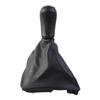 Manual Transmission Part Black Gear Shift Knob Plastic And Artificial Leather Vehicle Interior Upgrade For Renault Express