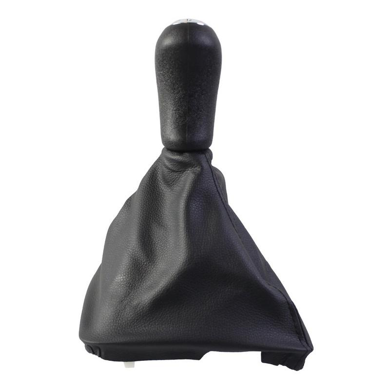 Manual Transmission Part Black Gear Shift Knob Plastic And Artificial Leather Vehicle Interior Upgrade For Renault Express