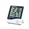 Digital Thermometer Hygrometer LCD Electronic Digital Temperature Humidity Meter Clock Alarm Home Indoor Outdoor Hygrometer