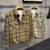 Men's Plaid Long Sleeve Casual Shirt - Art Trend, Spring & Autumn Fashion