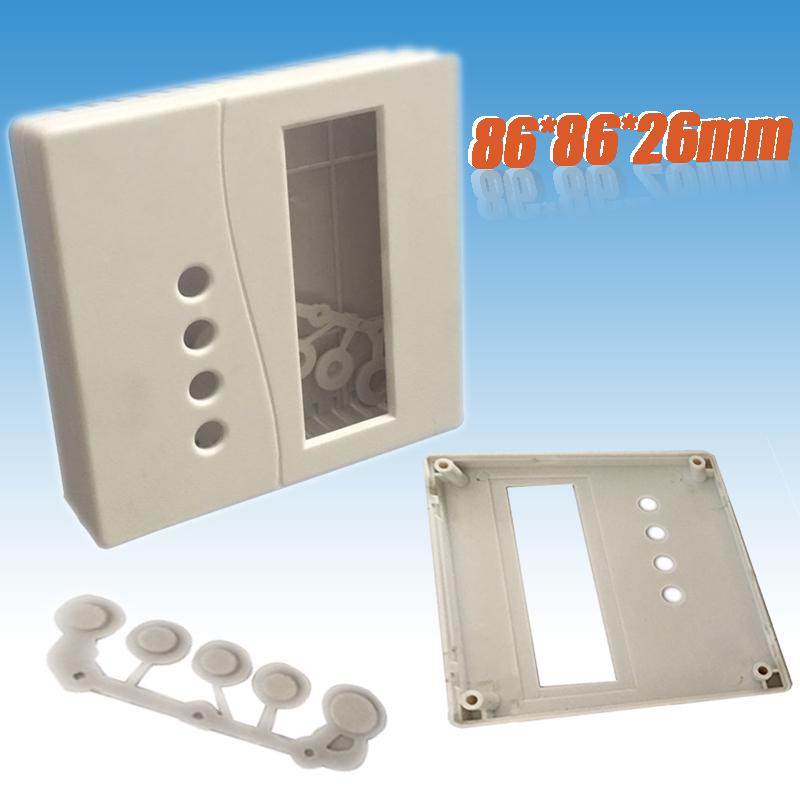 

PDTO новый пластиковый корпус для электронного проекта для DIY LCD1602 с колпачками для кнопок