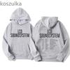 Soundsystem Hoodie Men/women Hoodies Aesthetic Unisex Winter Fleece Pullover Sweatshirts Vintage Aesthetic Clothes
