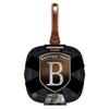 Granite grill pan 28 cm BERLINGER HAUS BH-1889 ROSE GOLD NOIR