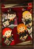 Authentic Harry Potter Plush Keychain Doll - Trendy Cartoon Merchandise for Potterhead Birthday Gifts