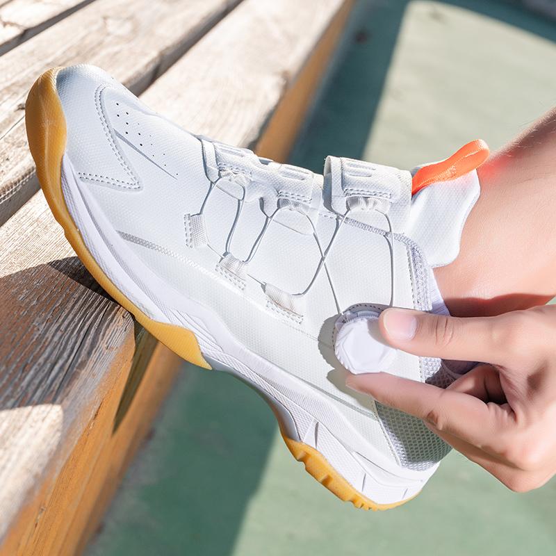 Badminton Shoes Men's and Women's Shoes Mesh Breathable Wear-resistant Non-slip Professional Competition Training Sports Shoes