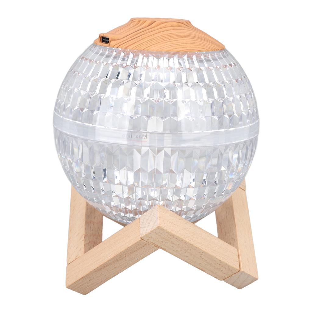 Mini Humidifier Night Light Crystal Ball 2.2w 350ml RGB USB Powered Quiet Operation Portable Humidifier for Household