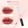 Moon Kitty Dual-Effect Essence Lip Gloss Lipstick Non-Stick Cup Water-Glossy Mirror Nude Color Matte Lip Mud for Women