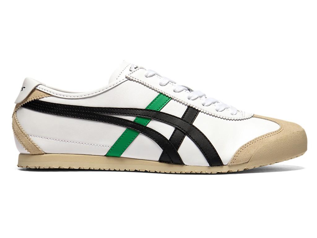 1183C102-109 Onitsuka Tiger Mexico 66 WhiteCilantro (Men's)