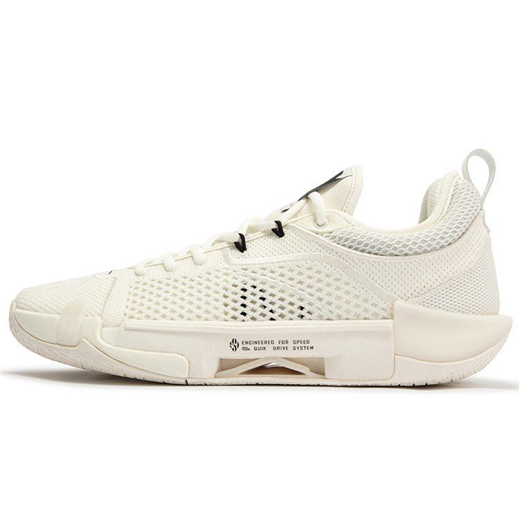 361 DVD3 SE Slip Resistant, Abrasion Resistant, Breathable Low Top Basketball Shoes Men's White Gray 672511110-1