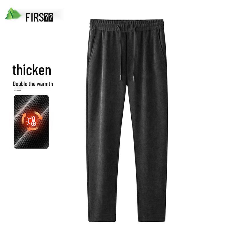 

Shanshan Men s Thickened Straight-Leg Casual Pants 3XL