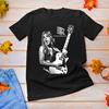 RANDY RHOADS Guitarist Vintage Live Tour Black Unisex S-5XL T-Shirt