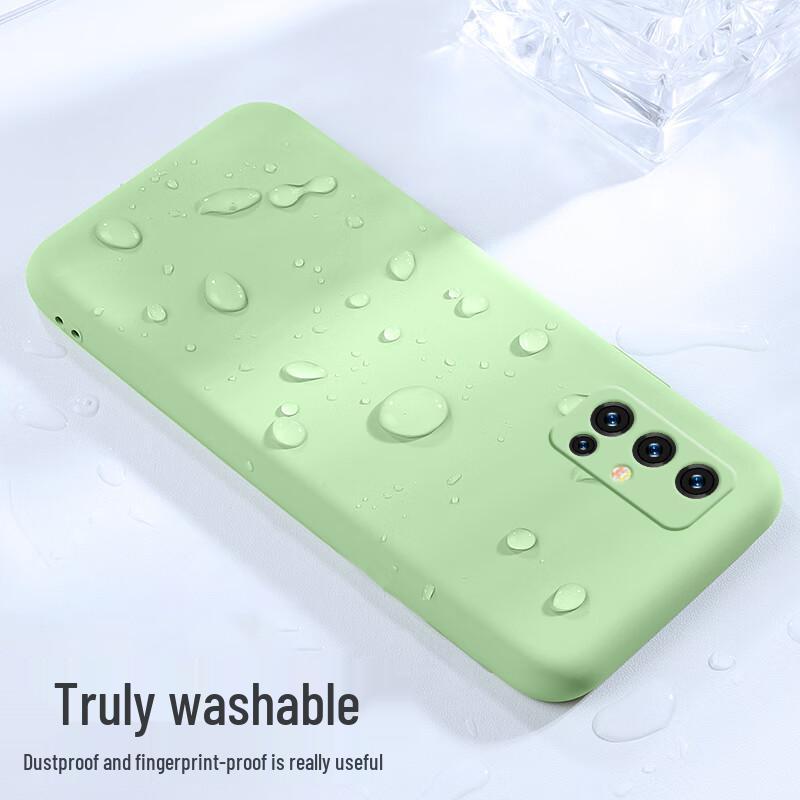 KEKLLE Liquid Silicone Phone Case with Full Lens Protection for Honor 30s & Honor 30