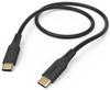 Hama Flexible Usb-c Charging/data Cable - 1.5m Black