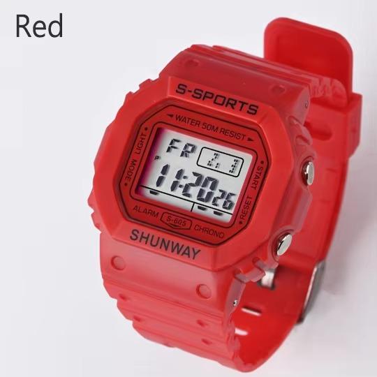 

UTHAI CE21 kids sport watch digital waterproof 50m children watches for boy girls clock wristwatch Child men women LED Luminous