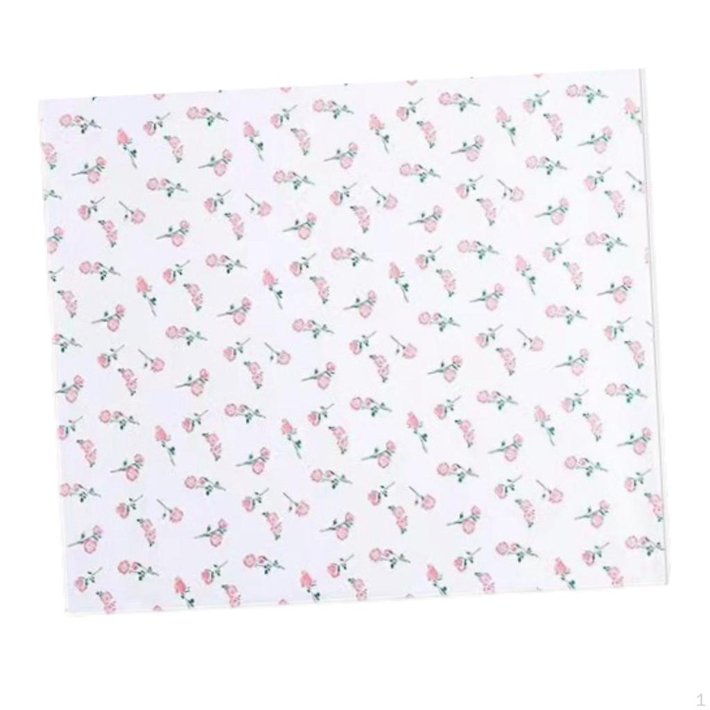 Floral Craft Paper for Birthday Bouquets, Wrapping Supplies Florists