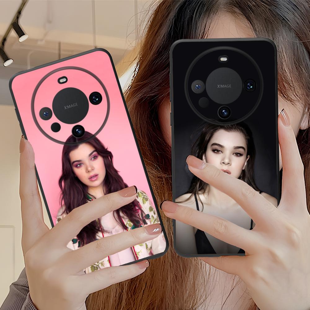 Hailee Steinfeld Matte TPU Mobile Phone Case for Huawei Mate 60 50 40 30 20 10 Pro Plus Lite E 5G Colorful Printing Cover