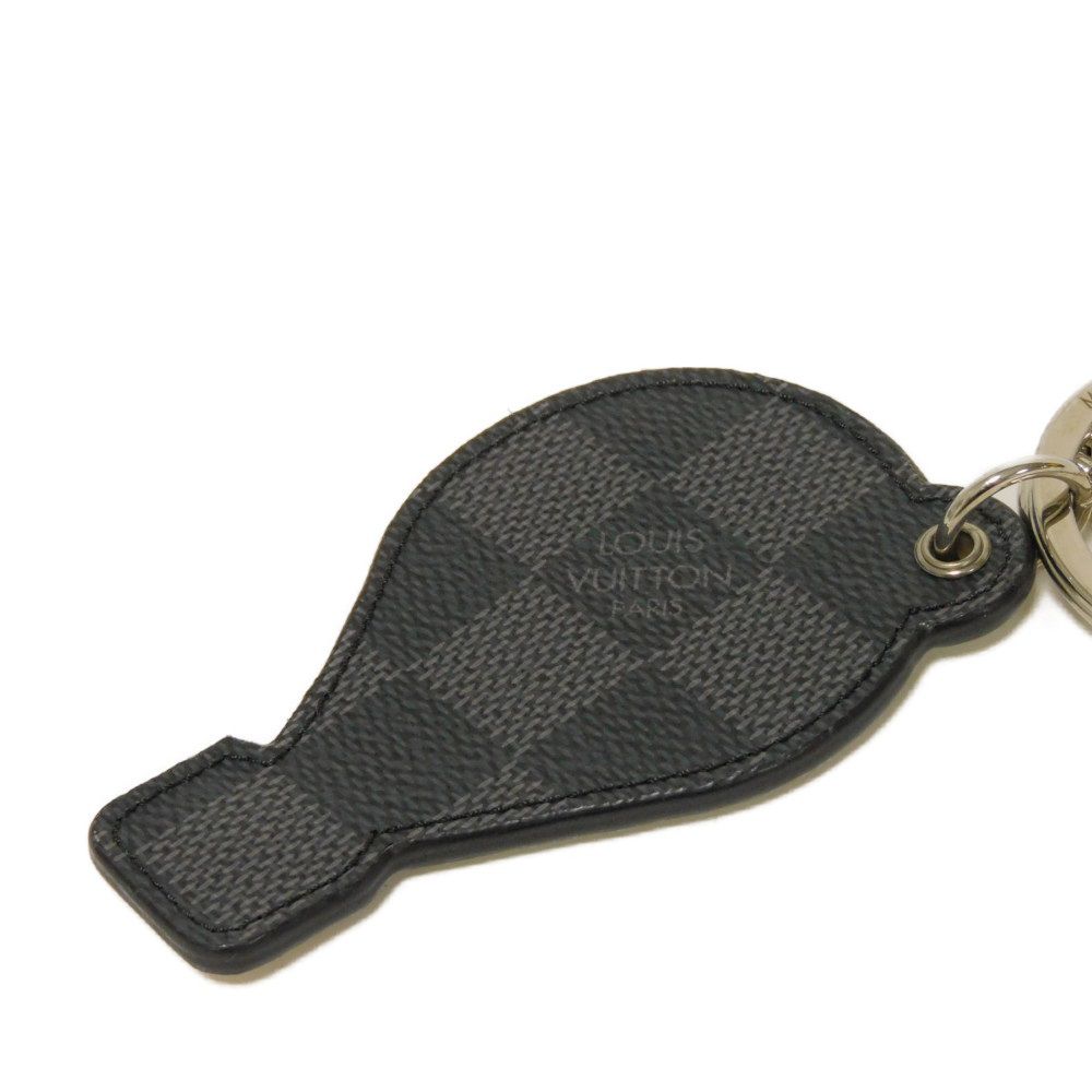 Used 12564 Porto Cres Illustre Balloon M68668 7950 Logo Maruaero White Balloon Damier Graphite Red Men's from Japan