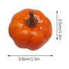 48pcs Mini Artificial Pumpkin Happy Diy Halloween Fake Pumpkin Decoration For Home Thanksgiving Crafts 24 White And 24 Orange