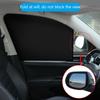 Sunshade Full Shading Fabric Magnetic Suction Opaque-Curtain Side Window Sun Visor Summer Protection for Car Accessories
