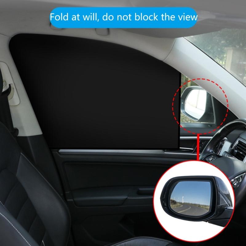 Sunshade Full Shading Fabric Magnetic Suction Opaque-Curtain Side Window Sun Visor Summer Protection for Car Accessories