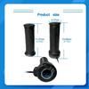 ABS Twist Throttle Grip Universal Fit Bicycles E Bike Ergonomic Non Slip Right Handle Throttle Replacement Accessories