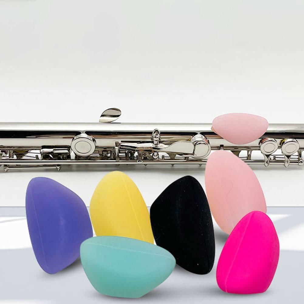 10g Flöte Finger Rest 3*2*1cm Schwarz Blau Rosa Lila