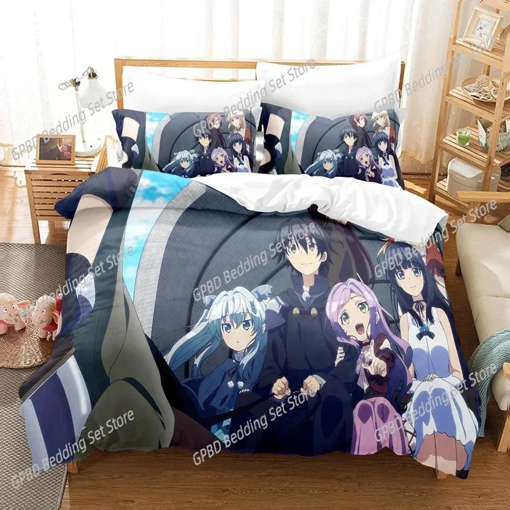 Death March to the Parallel World Rhapsody 3D NEW Duvet Cover Pillowcase Bedding Set Adult Boy Girl Bedroom Single Double Large