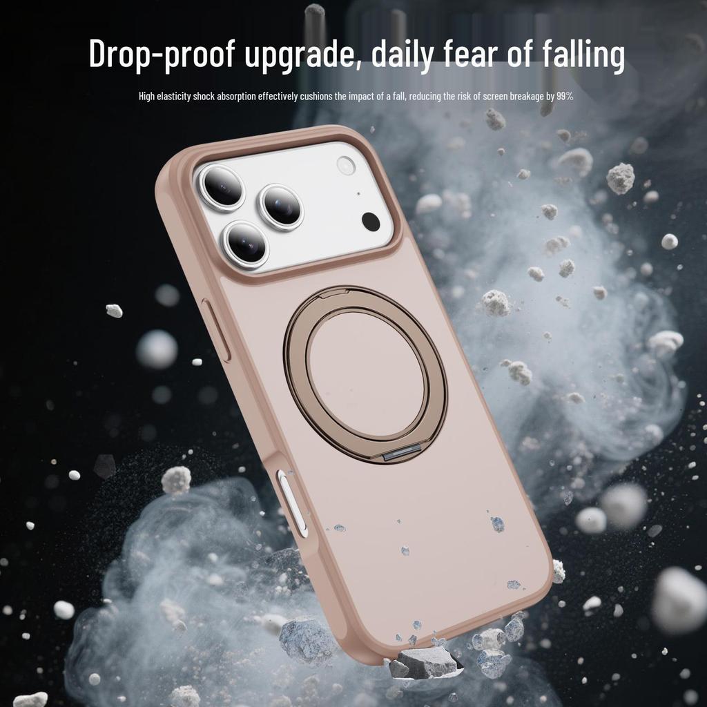 Magnetic Rotating Stand Phone Case for Apple 17 Pro Max
