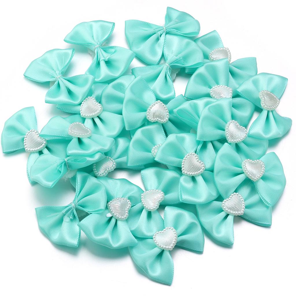 20pcs/lot Sweet Cute Colorful Ribbon Bows Polyester Bow Tie For Kids Girls DIY Jewelry Making Headwear Hairpin Gifts Accessories