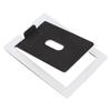 Desktop Speaker Stand Padded Reduce Resonance 7.7lbs Capacity 16 Degree Tilted Speaker Riser for PC Speaker