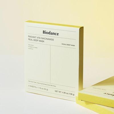 Radiant Vita Niacinamide Gerçek Derin Maske (4 sayfa)