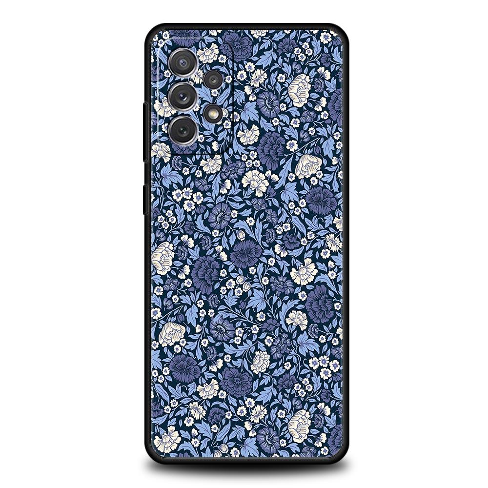 Flower Art Phone Case For Samsung Galaxy A17 A07 A55 A35 A25 A15 A05s A33 5G A31 A23 A21s A13 A41 A73 A53 A51 A71 A03s S10 Cover