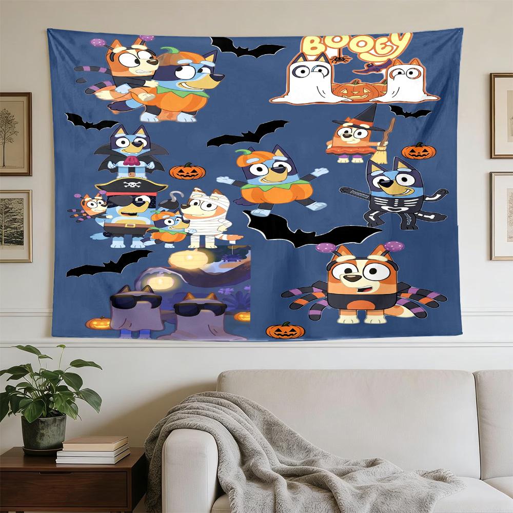 Halloween Costume Parade Wall Hanging Decor Tapestry, Perfect Home Decor, Suitable for Dorm, Living Room, Parties,Perfect Gift