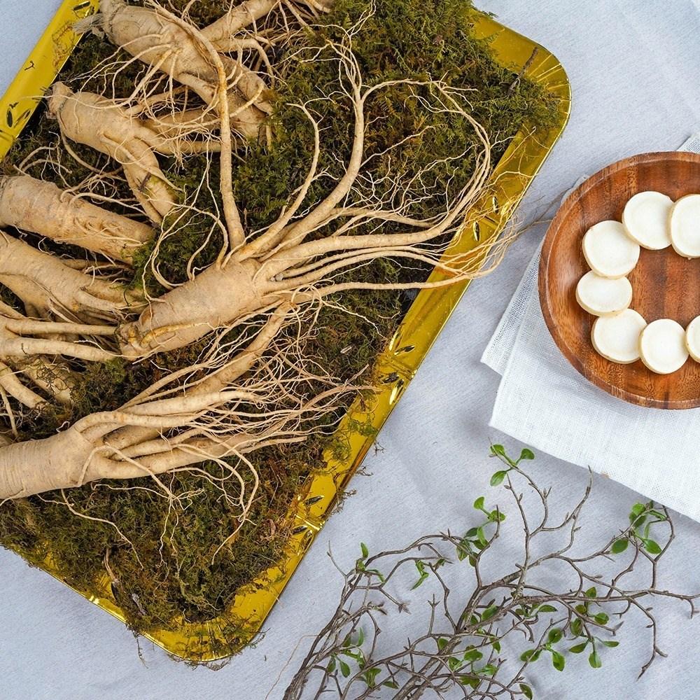 Punggi Ženšen 6letý čerstvý ženšen Dárková sada Ne. 9 800g 6-7 Kořenů 1 ks