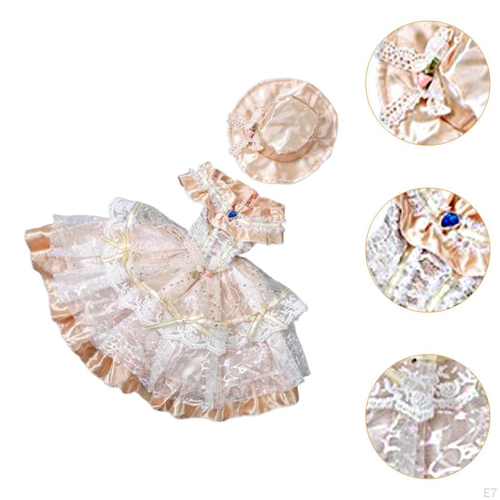 1/3 BJD Doll Princess Dress Oufit Clothes Cosplay Educational Fashion DIY Accessories Costume