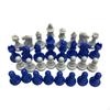 32x Chess Pieces Chessmen Brain Teaser Interactive 4.9cm King Figures for Beginners Picnics Family