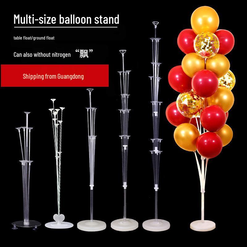 Floor-Standing Balloon Column Stand: Wedding, Birthday, Engagement Decoration
