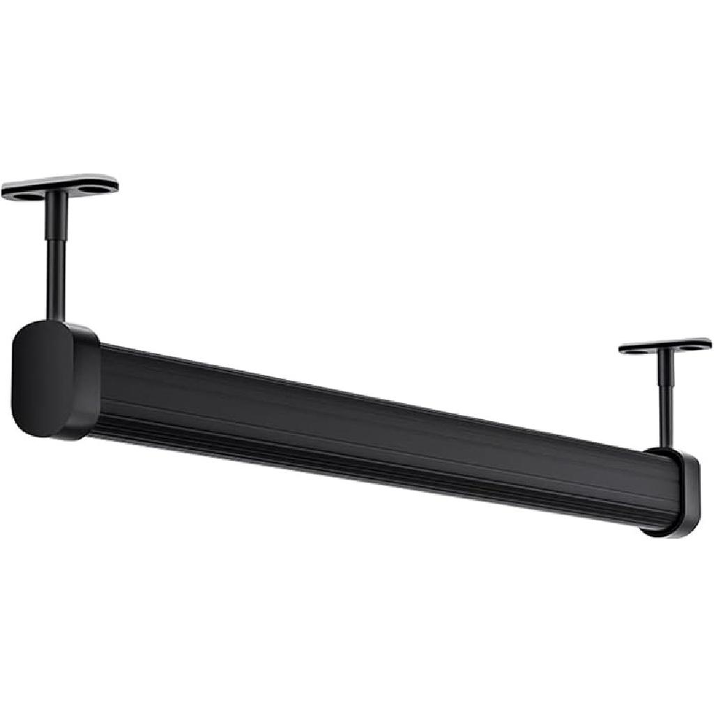 Kleiderstange, Robuste Kleiderstange, Oben montierte Kleiderstange, Robuste Kleiderstange Deckenmontage, 35 55 75 95 125 145 155 cm Lang für Garderobe Dusche