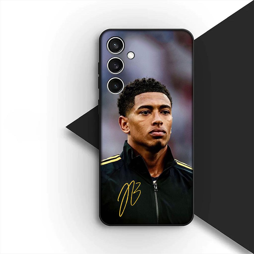 Cover for Samsung Galaxy S20 S22 S21 FE Ultra Plus A07 A17 A15 A16 A25 A57 A37 Phone Case Soccer No 5 B-Bellinghams Football No5