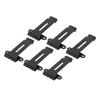 6pcs Radio Belt Clip Replacement with Screws Heavy Duty Metal Back Clip for Linton LT 6100 Radio