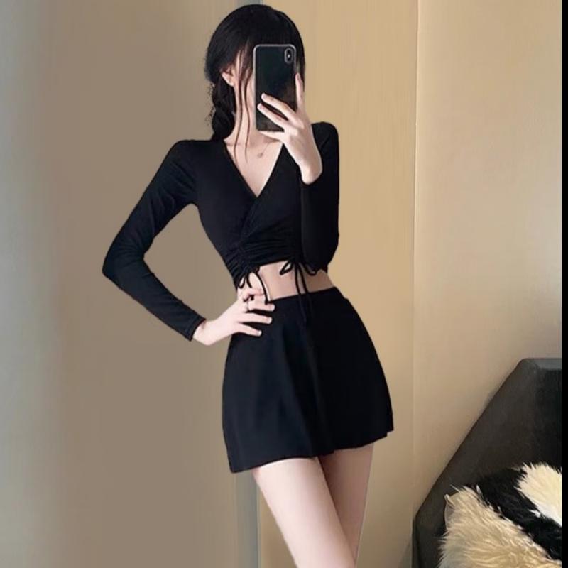 Women's Two-Piece Skirt Swimsuit